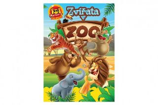 Obrázek z Pracovní sešit 101 aktivit s nálepkami Zvířata v ZOO CZ verze 